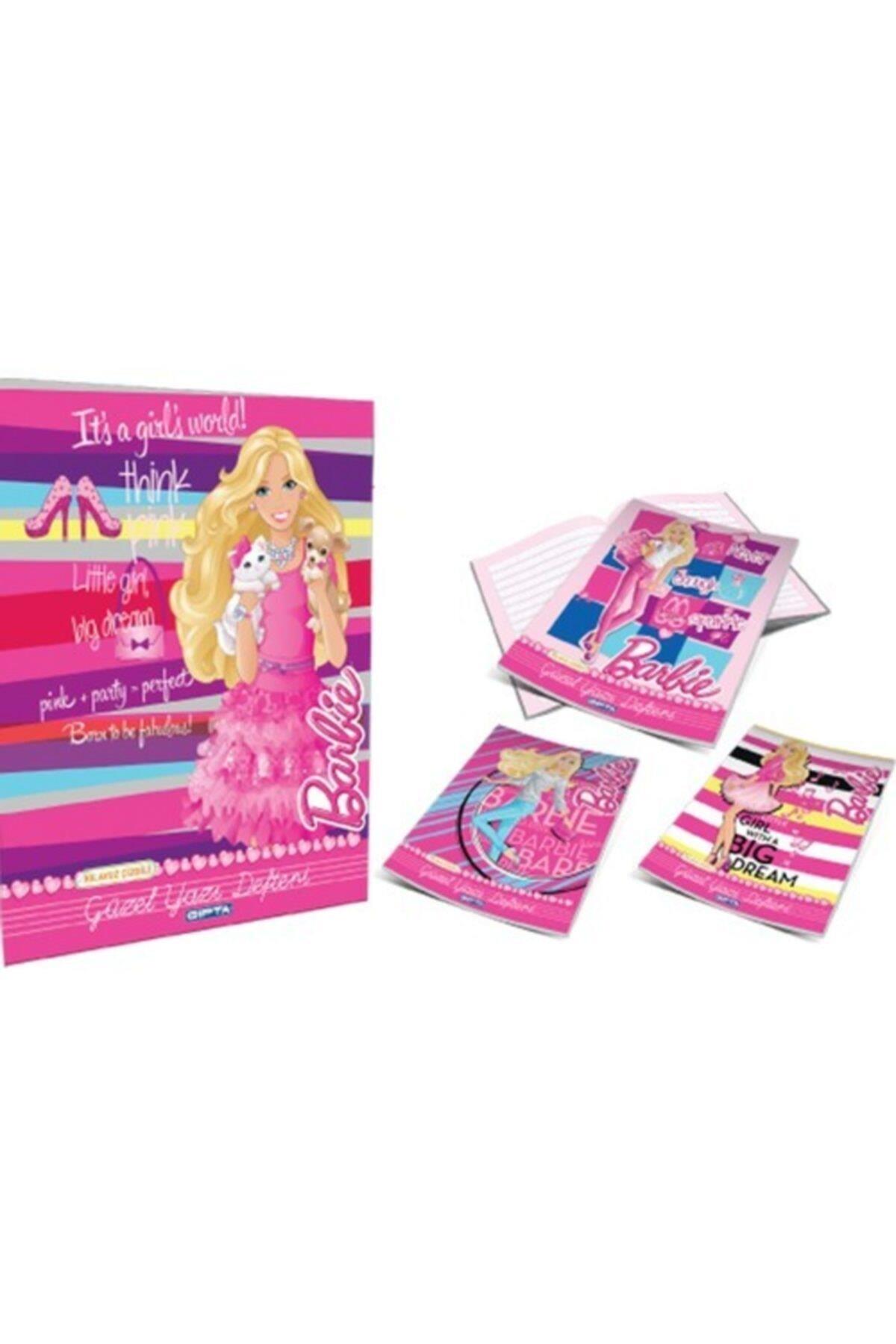 Gıpta Defter Barbie Plastik Kapak Kareli 40 YP A5 5473