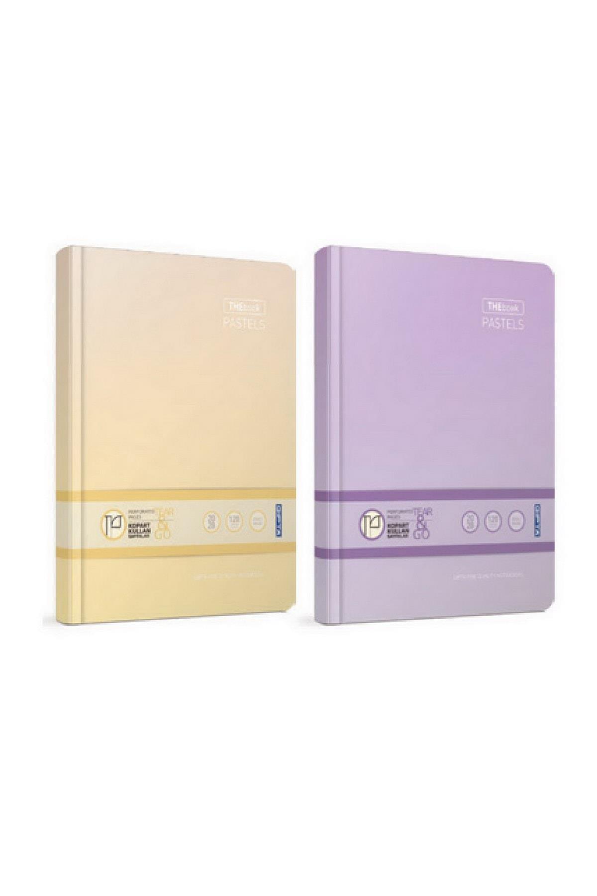 Gıpta Defter Thebook Pastel Sert Kapak Çizgili 160 YP 17x24 3048