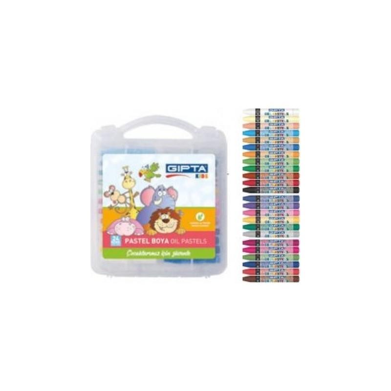 Gıpta Pastel Boya Çantalı Altıgen 18 Renk K361