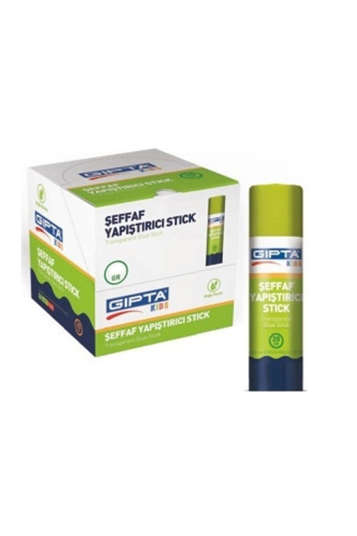 Gıpta Stick Yapıştırıcı 20 GR Şeffaf (12 Adet Stick Yapıştırıcı)