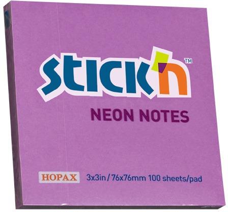 Gıpta Stıckn Yapışkanlı Not Kağıdı 76x76 Neon Mor 100 Yaprak