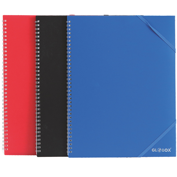 Globox Katalog (Sunum) Dosya Spiralli 30 LU Karışık Renk