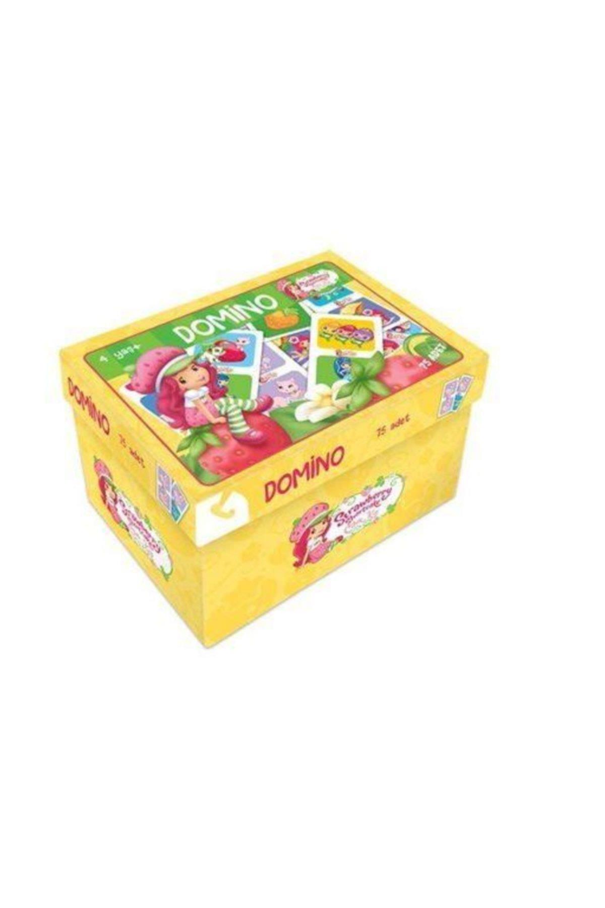 Gordion Junior Puzzle Eğitici Domino 75 Parça Çilek Kız 40523