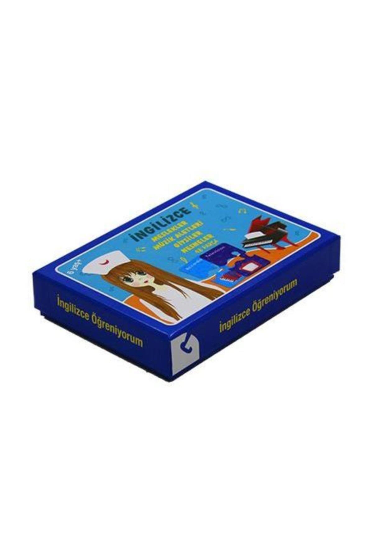 Gordion Junior Puzzle Eğitici İngilizce Meslekler Müzik Aletleri 48 Parça