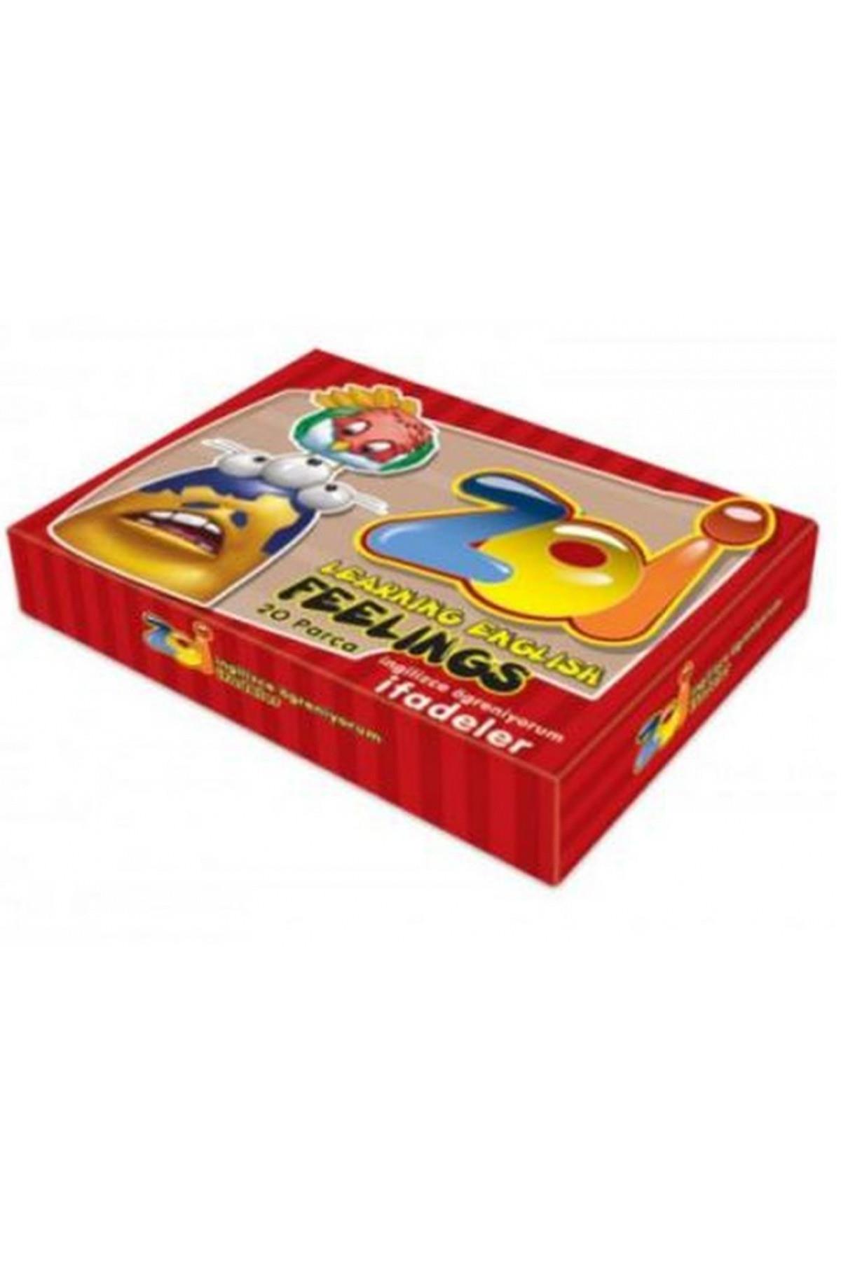 Gordion Junior Puzzle Eğitici Zoi İngilizce İfadeler 20 Parça 40241