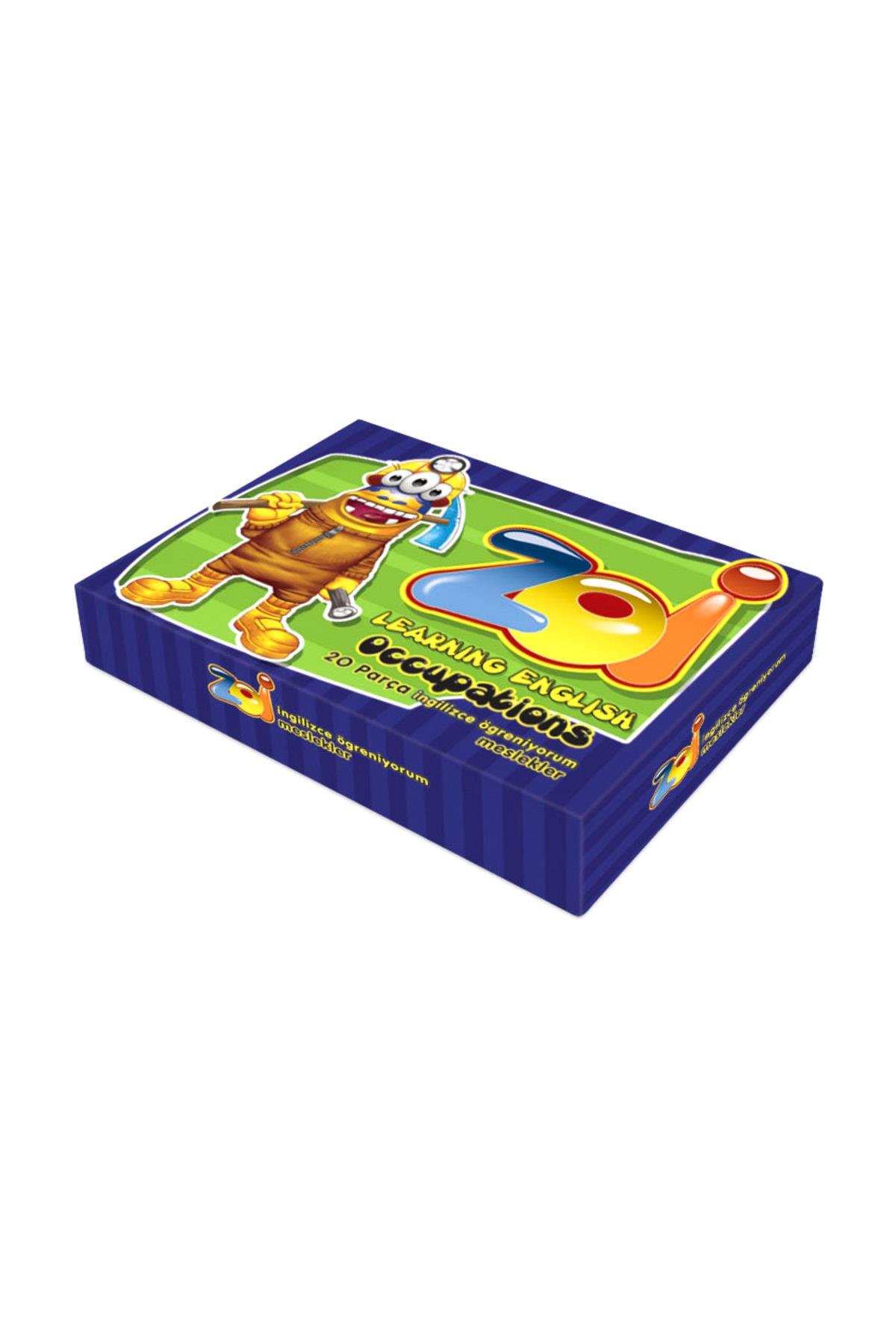 Gordion Junior Puzzle Eğitici Zoi İngilizce Meslekler 20 Parça 40240