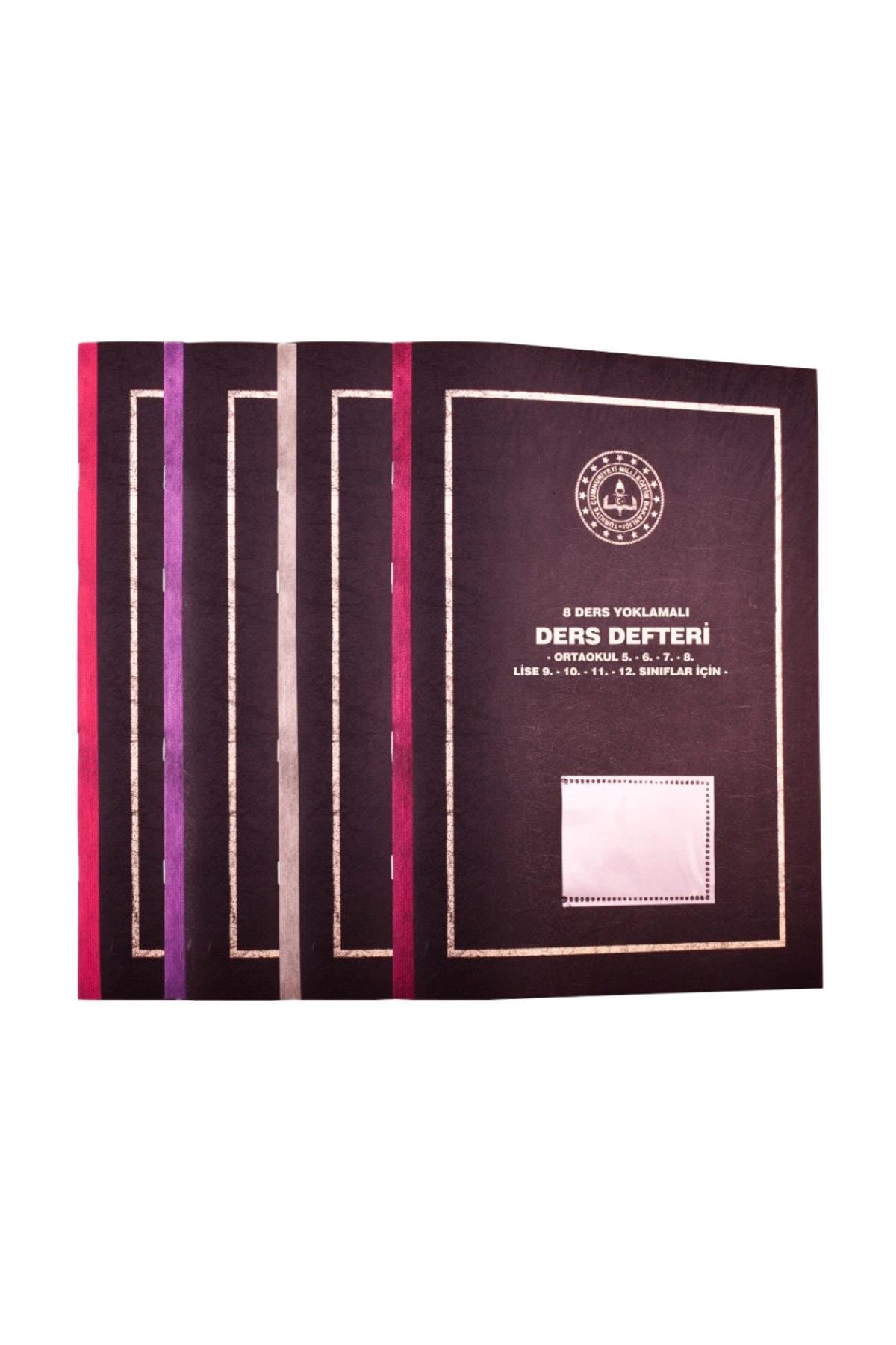 Gülpaş Ders Defteri Yoklamalı Plastik Kapak 8.Ders 25x35 384