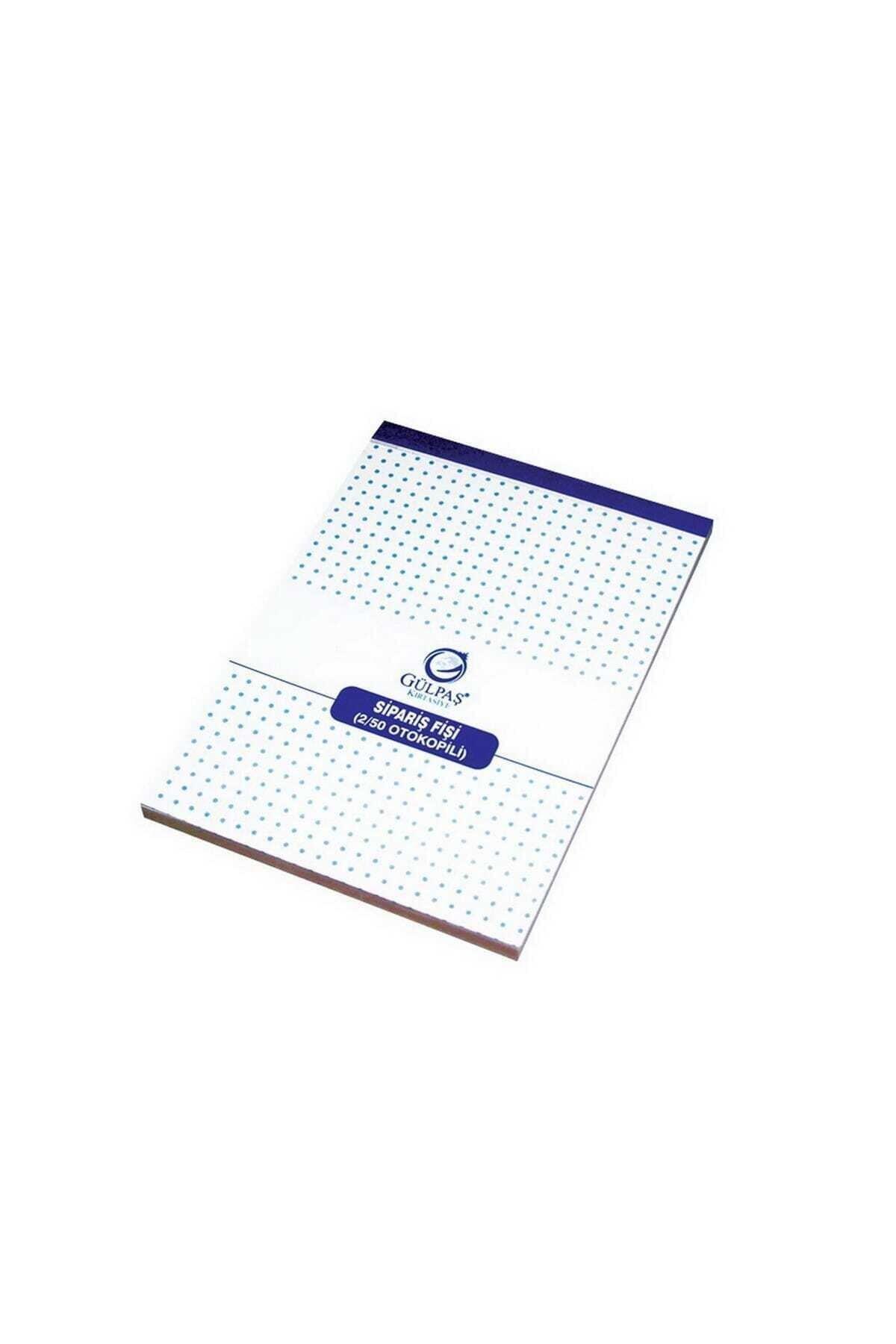 Gülpaş Sipariş Fişi Otokopili Sipariş Fişi 2-50 14x20 Cm (12 Koçan)