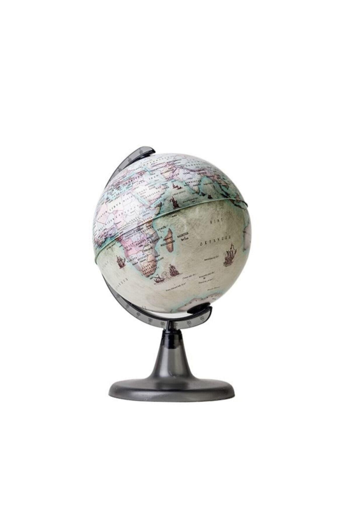 Gürbüz Küre Antik 15 Cm Antik Dünya Küre