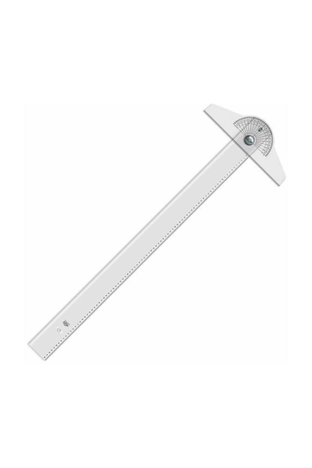 Hatas T Cetvel Mika İnce Bizote Minkale Başlık Akrilik 85 CM 1180