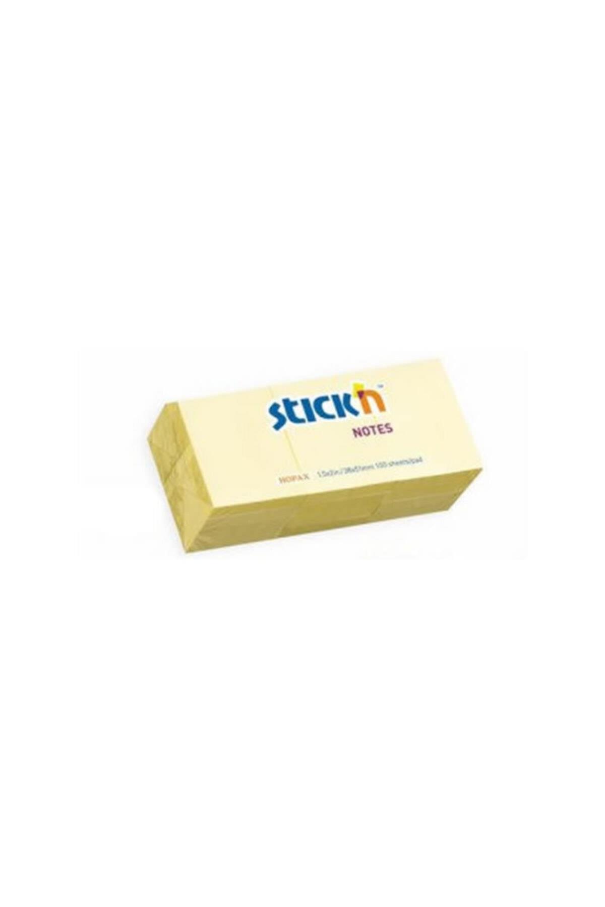 Hopax Stickn Eco Notes Pastel Sarı Not Kağıdı 100 Yaprak 76 x 127 mm