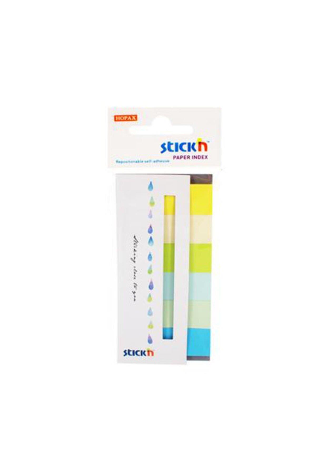 Hopax Stıckn İndeks 180 Yaprak 50x20 Mm Yaz Rengi 6 Renk 