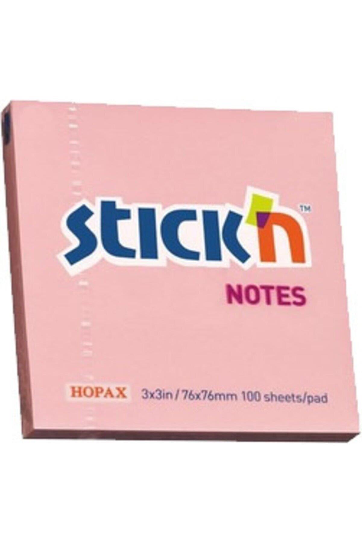 Gıpta 100 Yaprak Stickn Eco Notes Yapışkanlı Not Kağıdı Pastel Pembe 76 x 51 mm