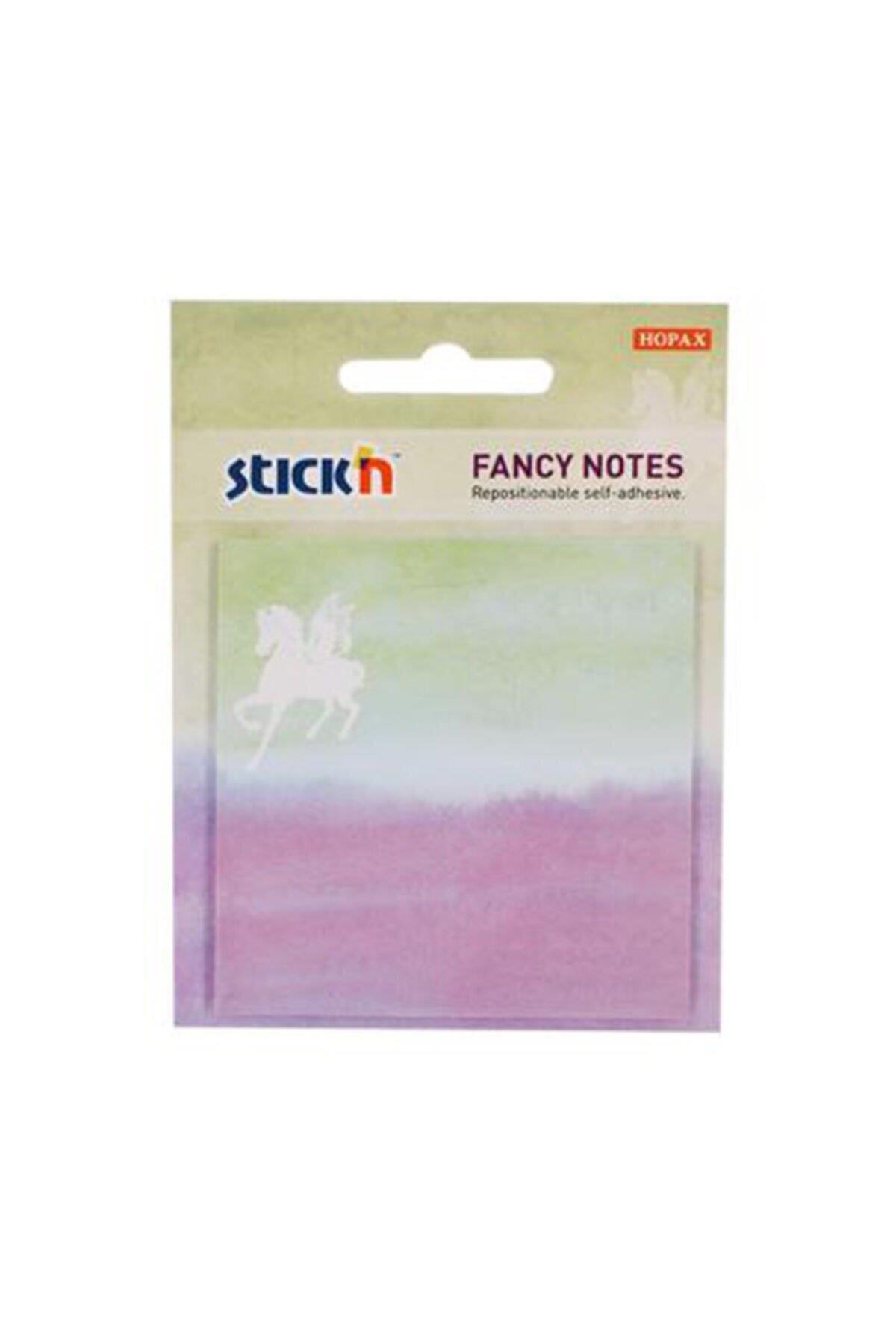 Hopax Stickn Yapışkanlı Not Kağıdı Fancy 2.seri 30 Yaprak 76x76 Mm