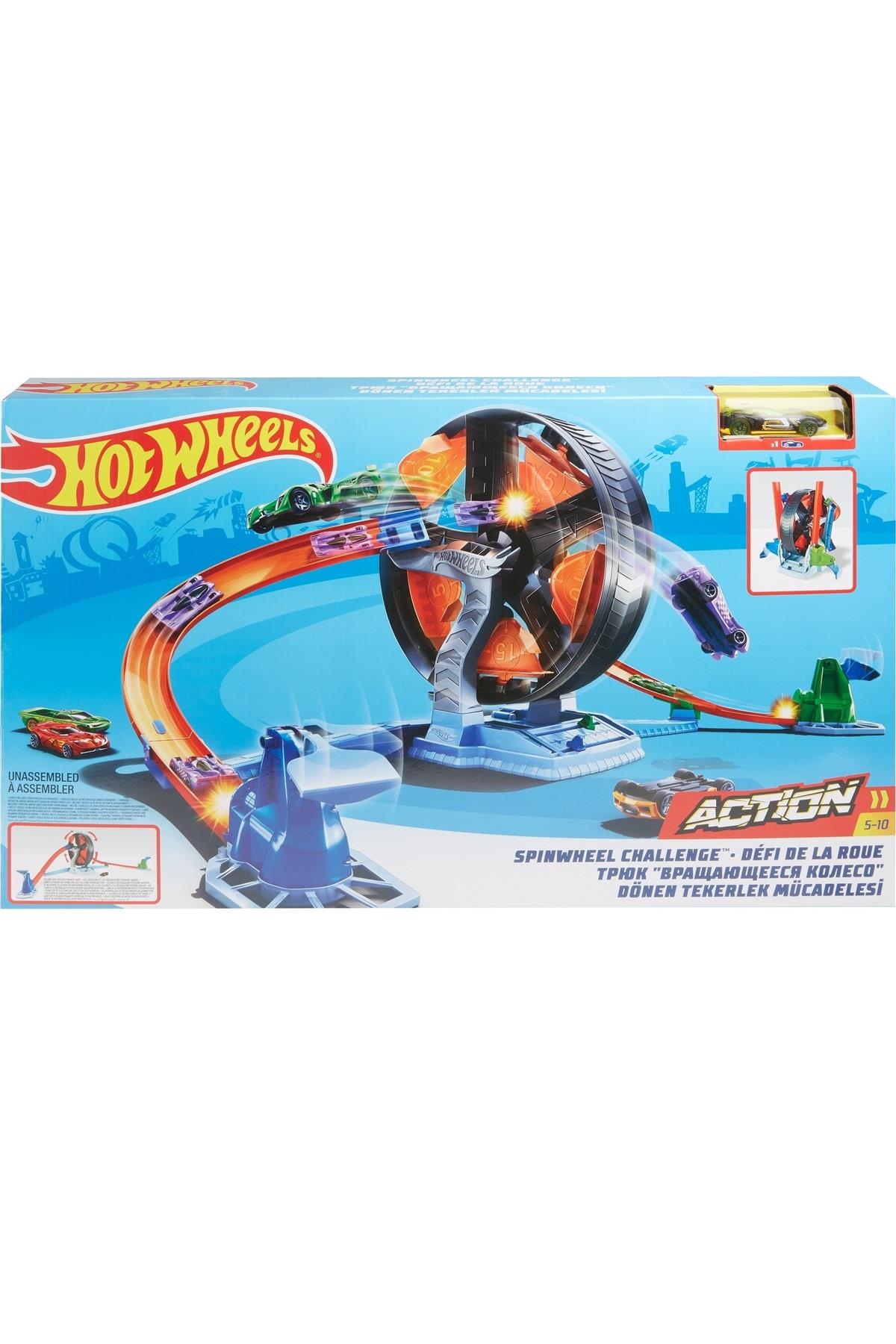Hot Wheels Dönen Tekerlek Macerası Yarış Seti
