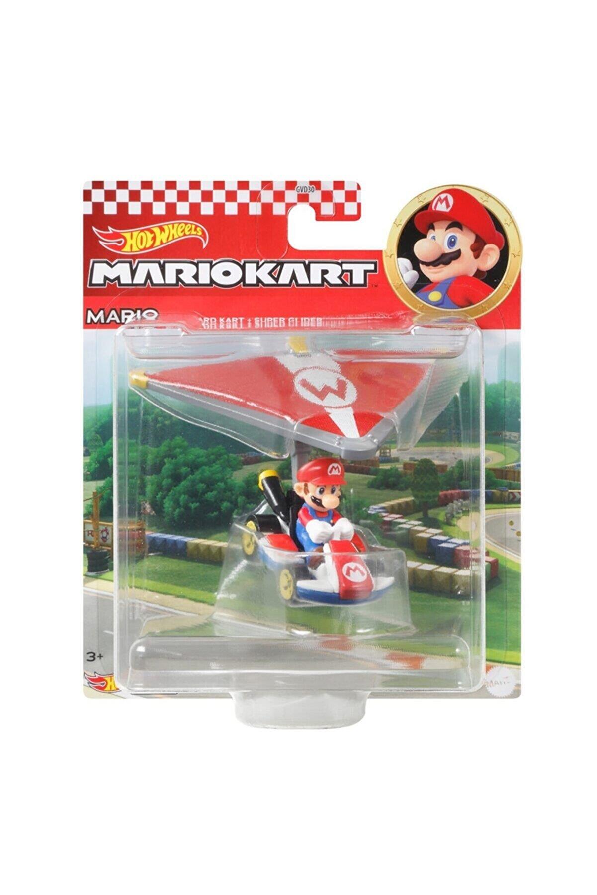 Hot Wheels Mario Kart Planörlü Araçlar (Karışık Model 1 Adet)