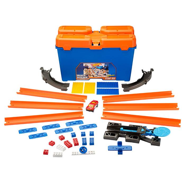 Hot Wheels Track Buılder Kutulu Uzman Serisi Yarış Seti