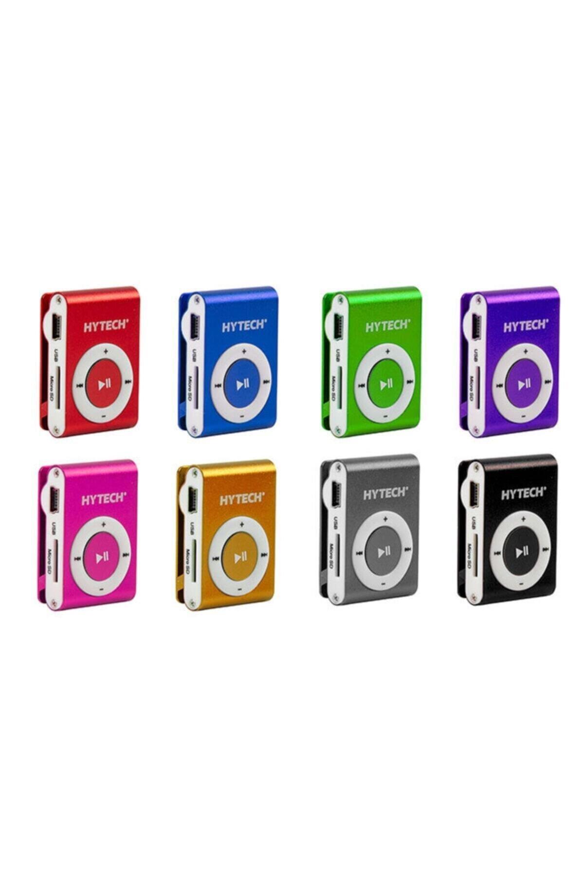 Hytech Pembe Kulaklık Hediyeli Mp3 Tf Kart Destekli MP3 Çalar