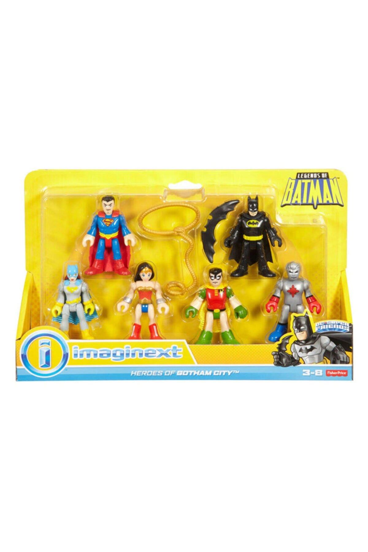 Imaginext DC Süper Friends Batman Efsane Karakterler 5 Li Figür Seti