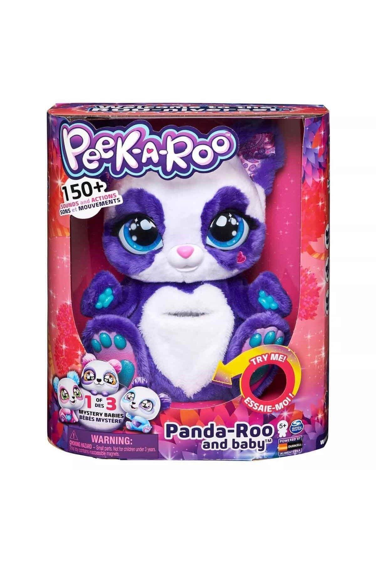 Spinmaster Peek-A-Roo! İnteraktif Peluş Panda-Roo