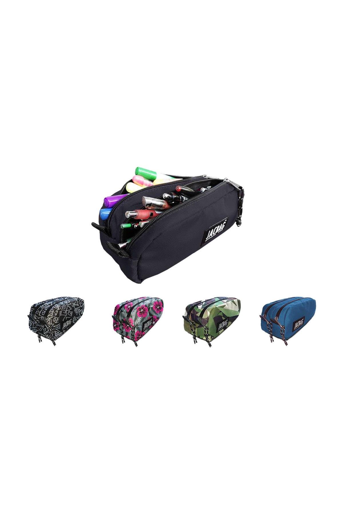 Jacbag Kalem Kutusu Çift Bölmeli Dual Pouch JAC 08