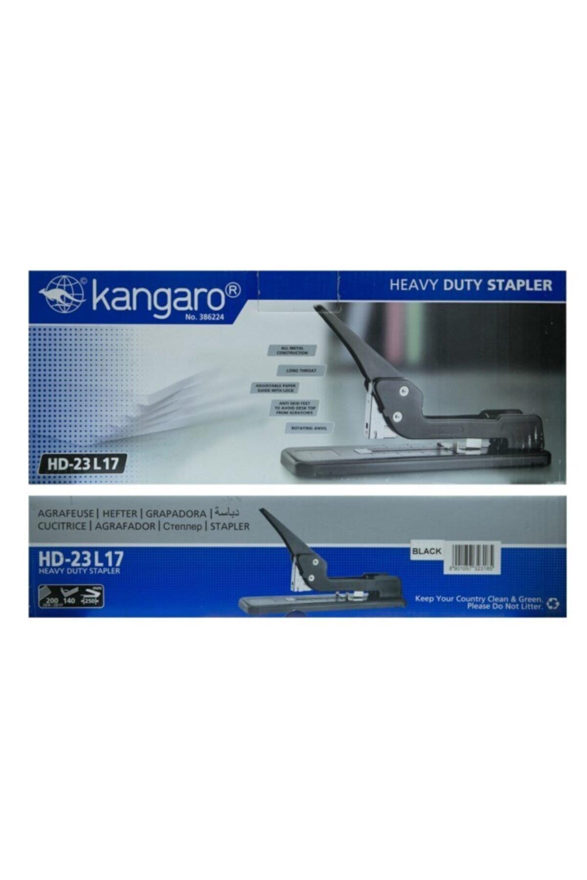 Kangaro Kollu Zımba Makinası 140 Sayfa 23/6 - 23/17 Siyah HD-23L17