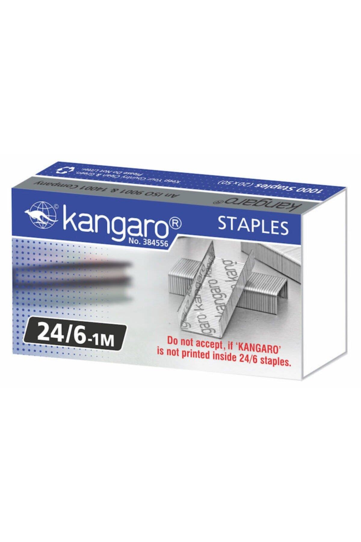 Kangaro Zımba Teli No.24-6 Metalik 20 Kutu