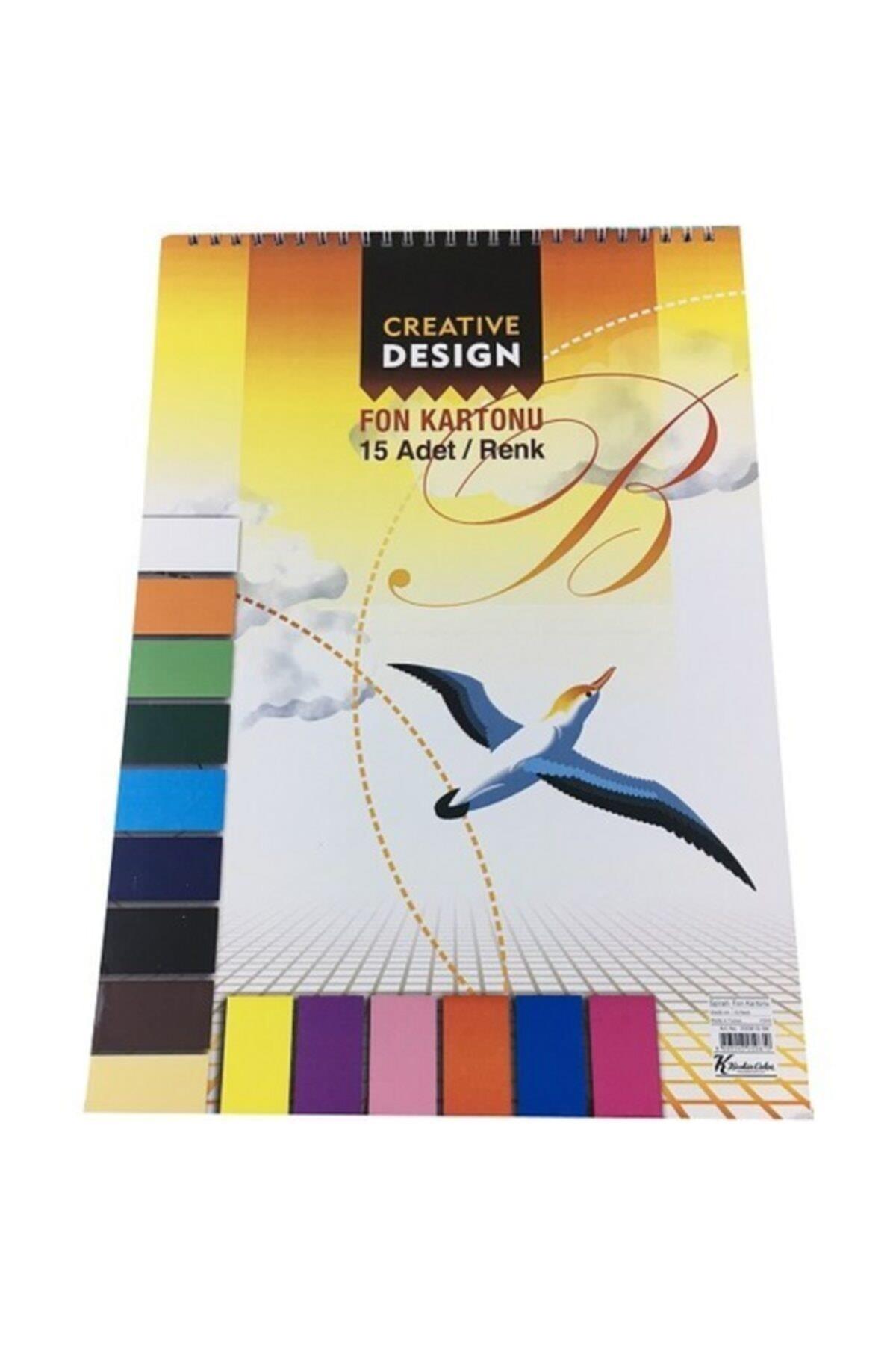 Keskin Color Fon Kartonu Spiralli 25x35 15 Renk 200815-99