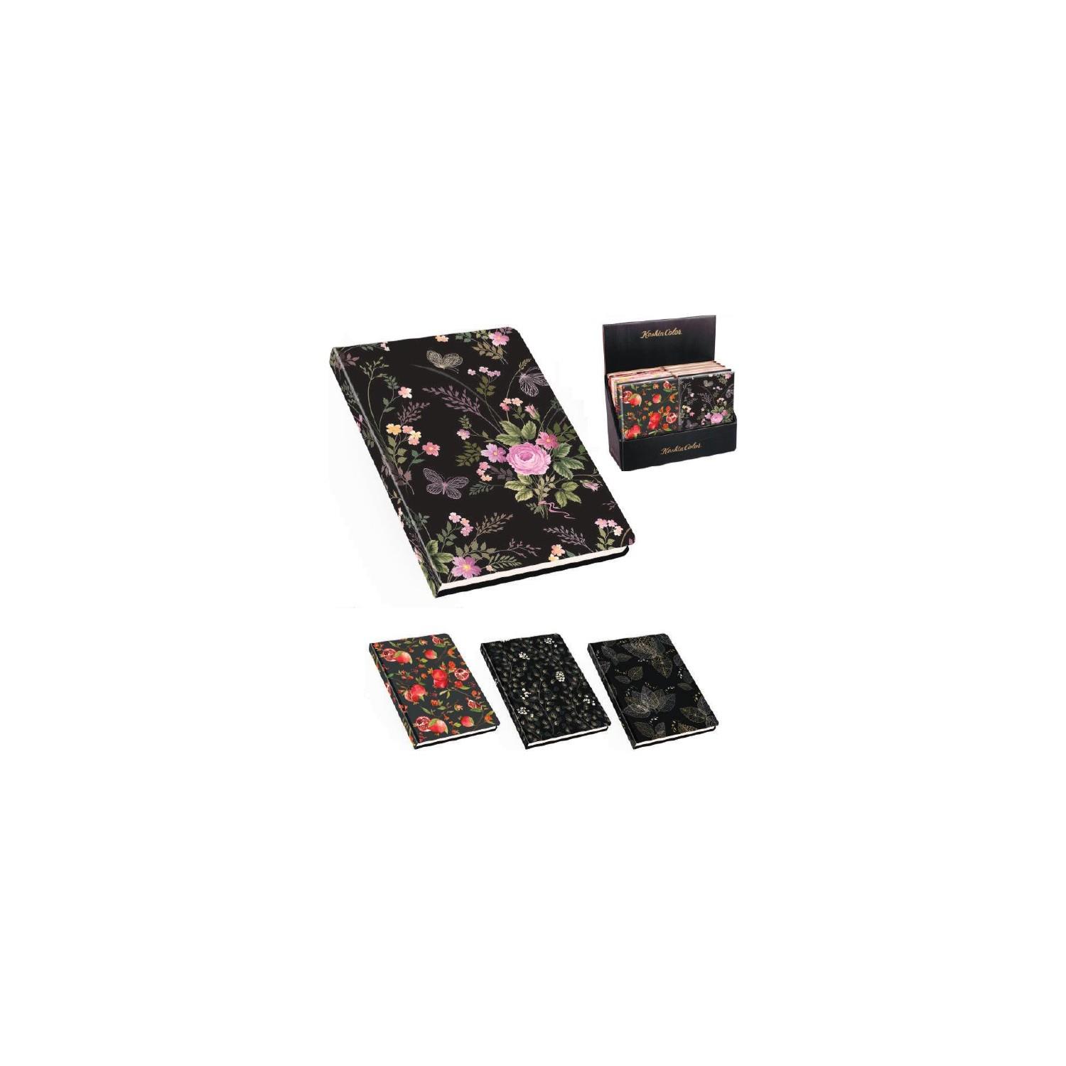 Keskin Color Günlük Defter Kilitli 120 Yaprak 14x20 Cm Black (Karışık Model 1 Adet)