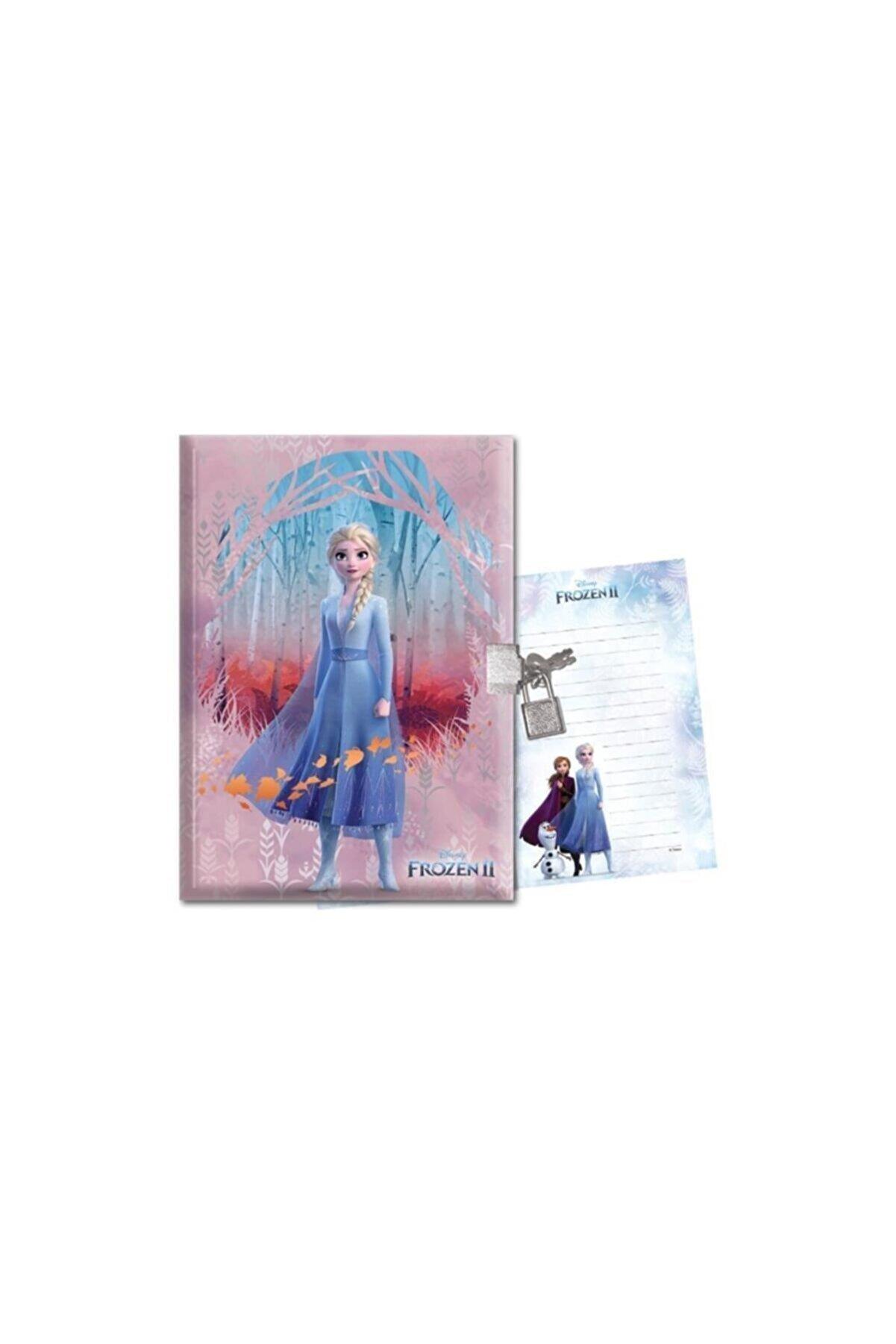 Keskin Color Hatıra Defteri Kilitli Frozen II 104 Yaprak 14x20 Cm