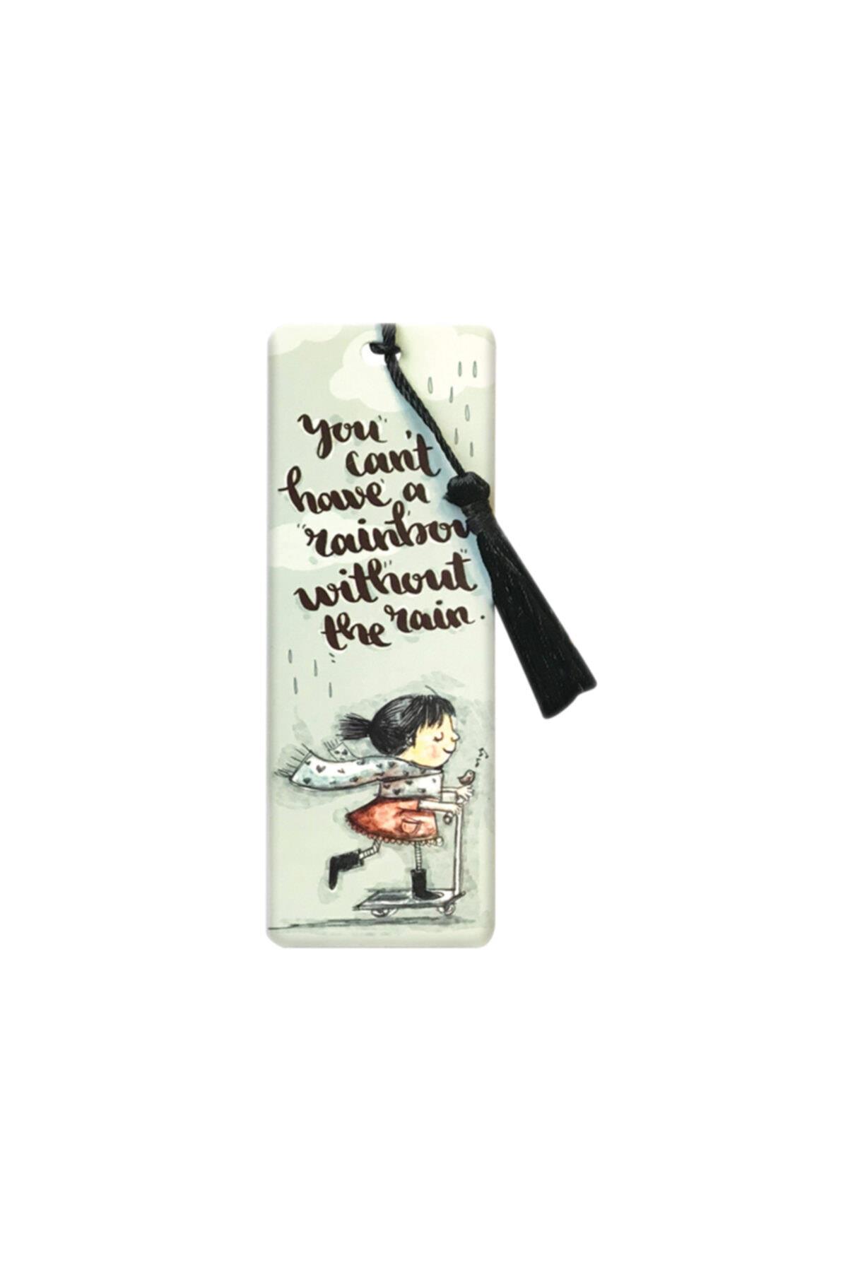 Keskin Color K-Gift Püsküllü Karton Bookmark-La 493021-99