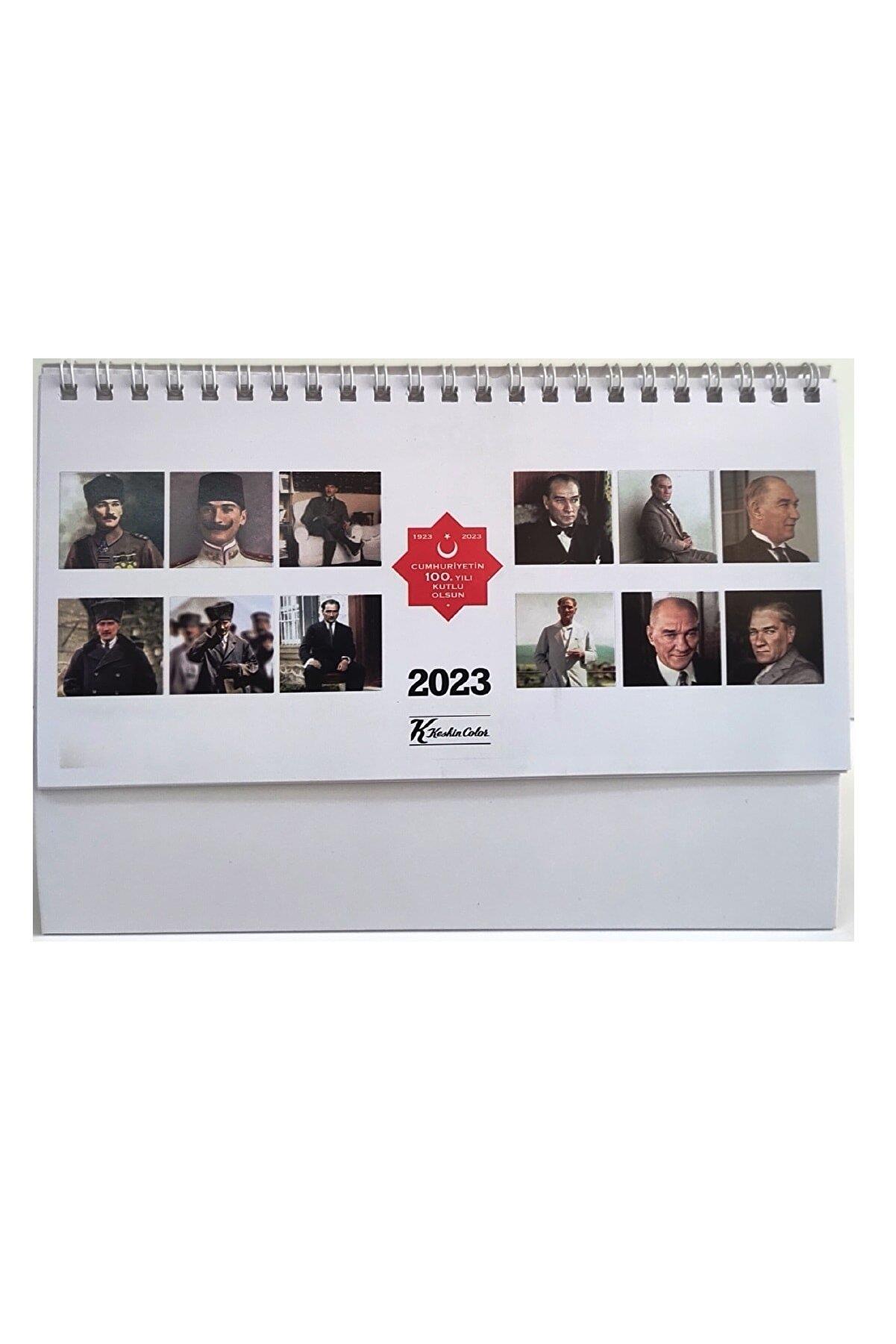 Keskin Color Masa Takvimi Üçgen Karton Atatürk MTK-801