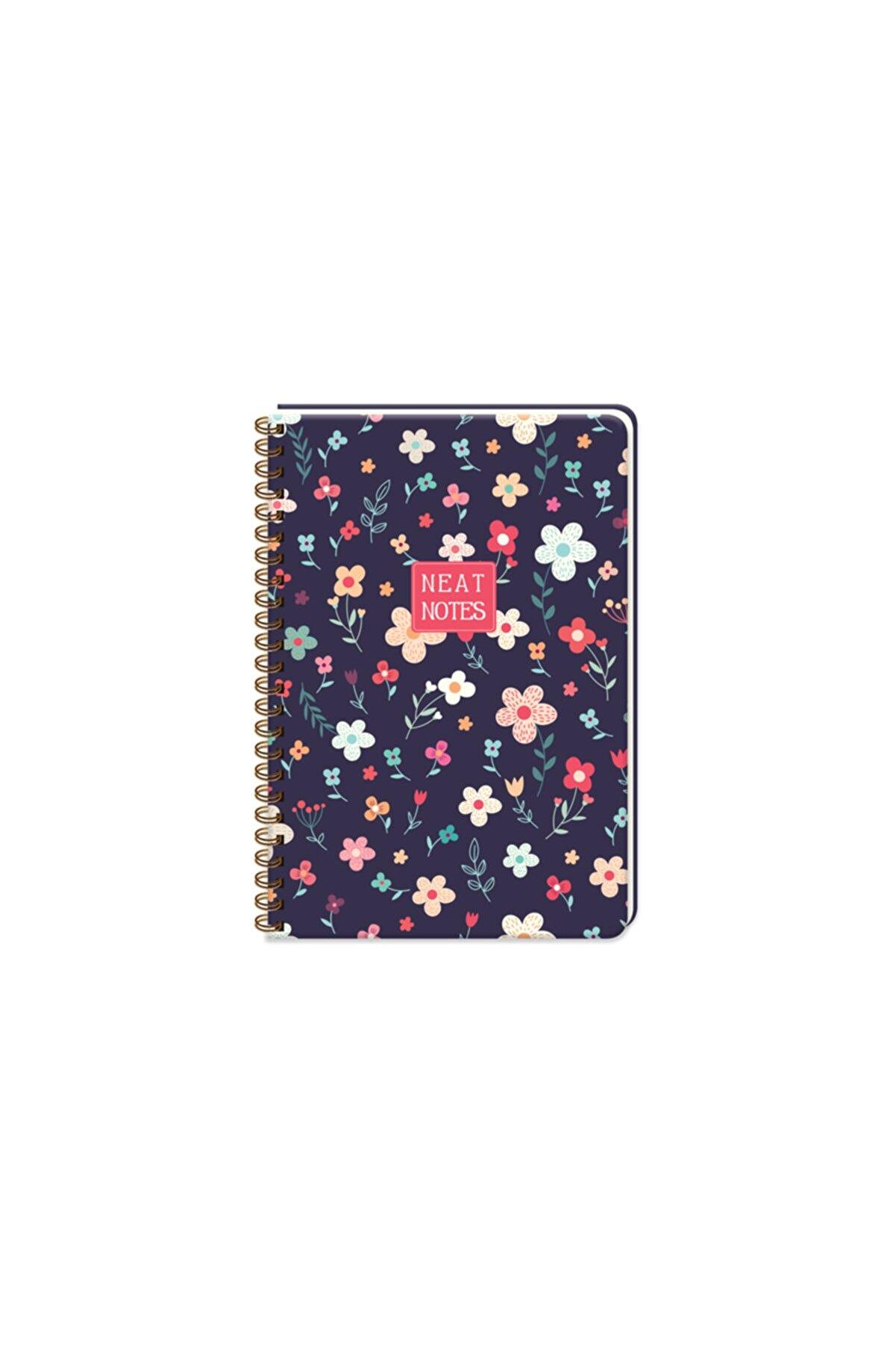 Keskin Color Neat Notes 17X24 Spiralli Sert Kapak Defter 100 Yaprak Çizgili Spring Time Sophie