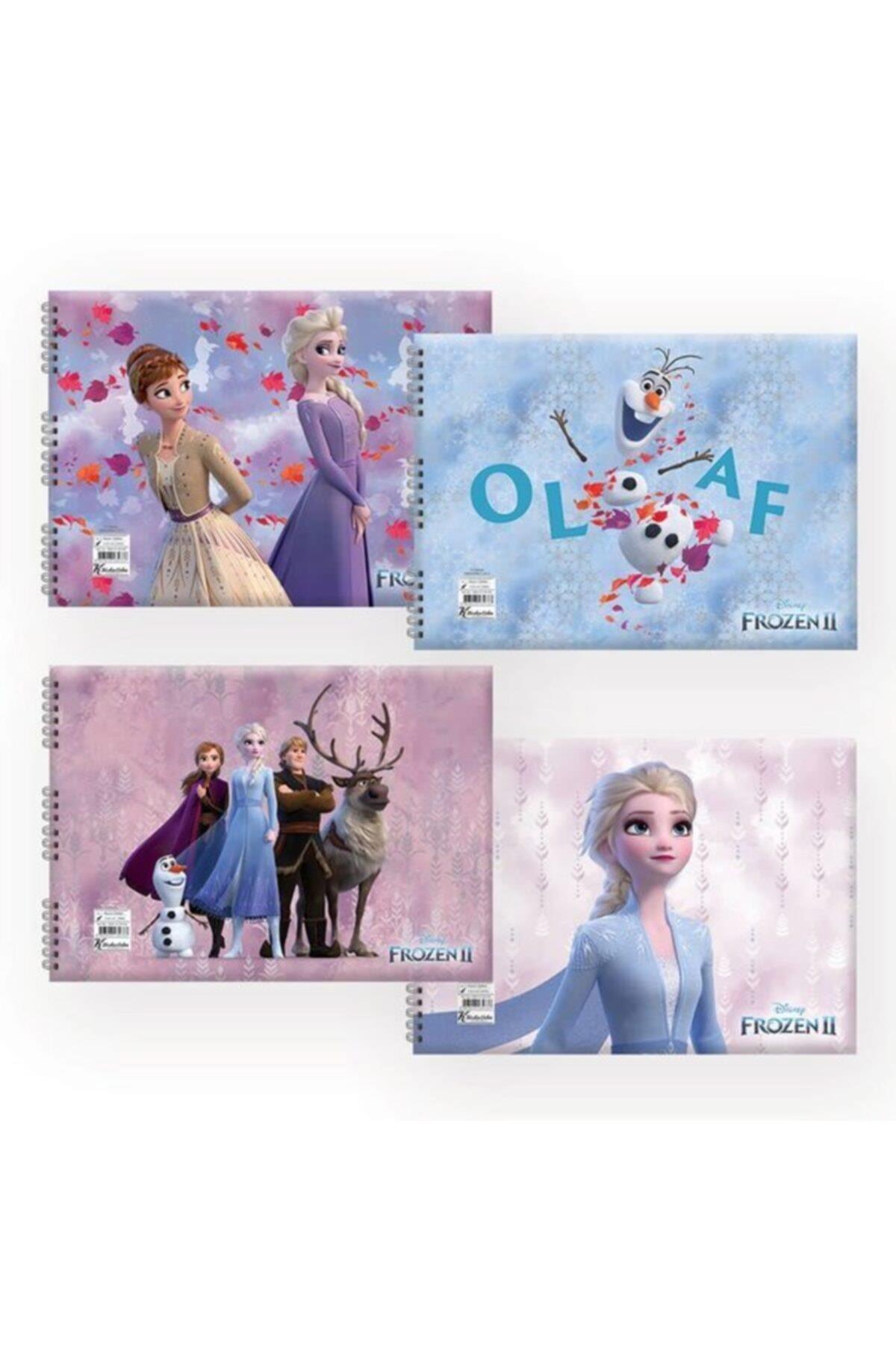Keskin Color Resim Defteri Frozen Resim Defteri 17x25 CM 15 Yaprak (24 Lü Paket)