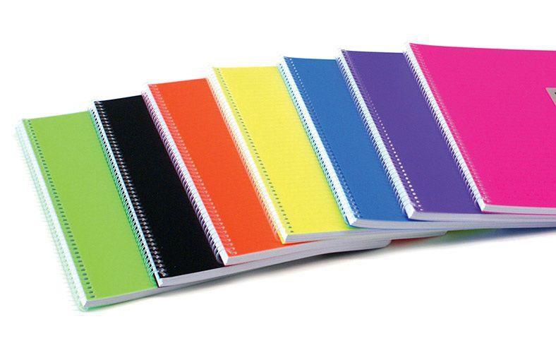 Komeks Spiralli Defter Plastik Kapak Çizgili 96 Yaprak A4 Haritametod (12 Li Paket)