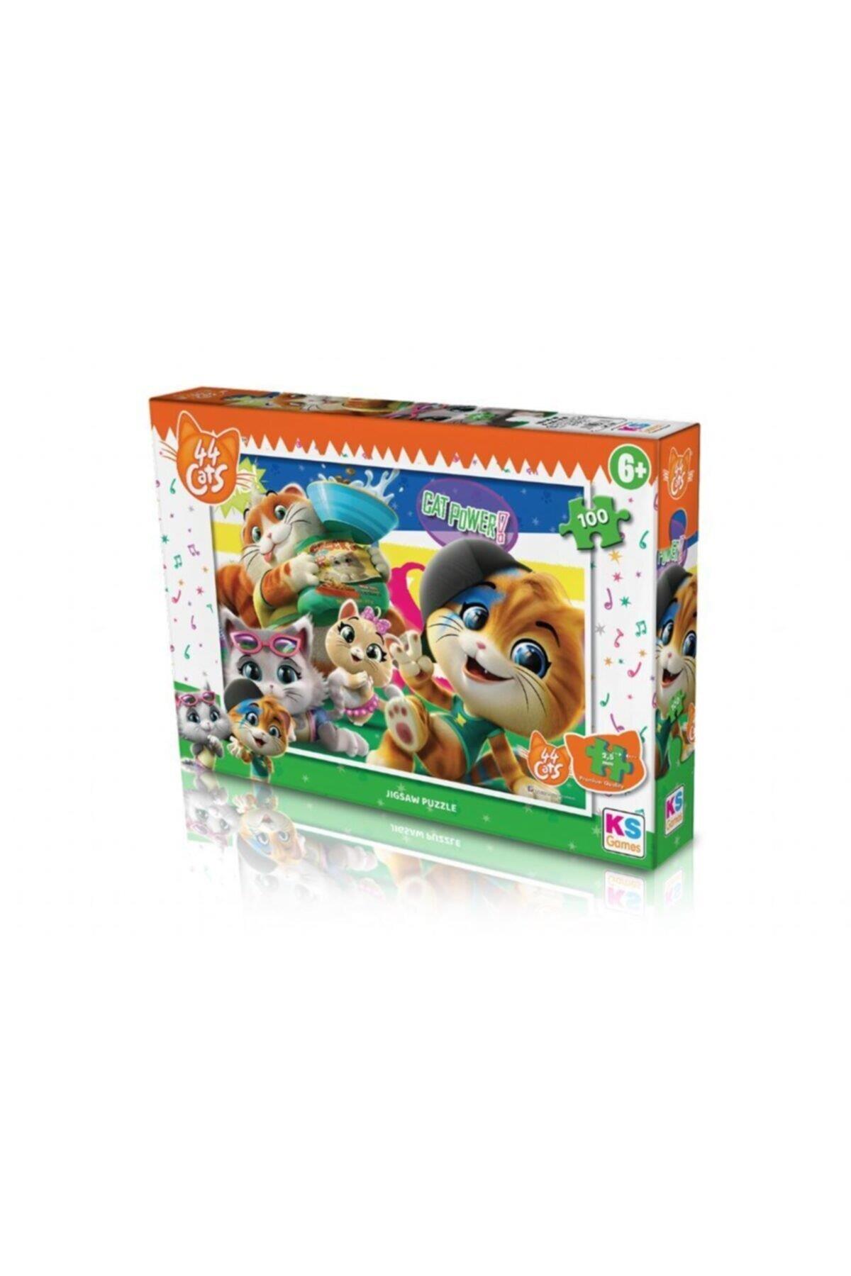 Ks Games 44 Cats Puzzle 100 Parça Puzzle