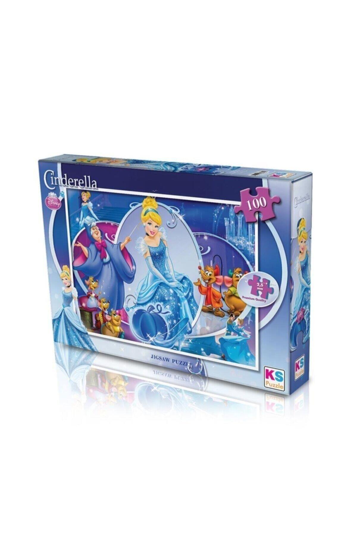 Ks Games Cinderella 100 Parça Puzzle