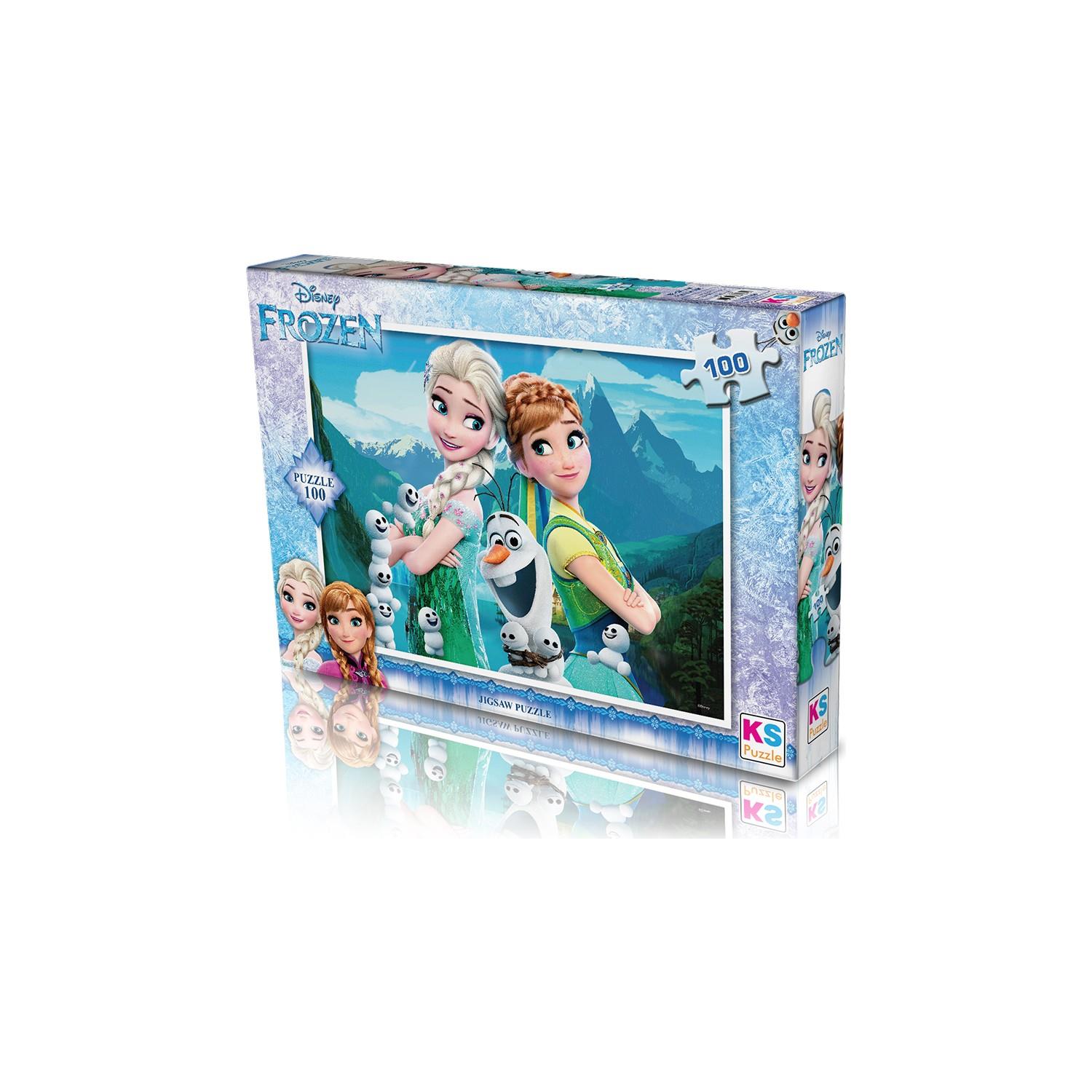 Ks Games Puzzle 100 Parça Frozen