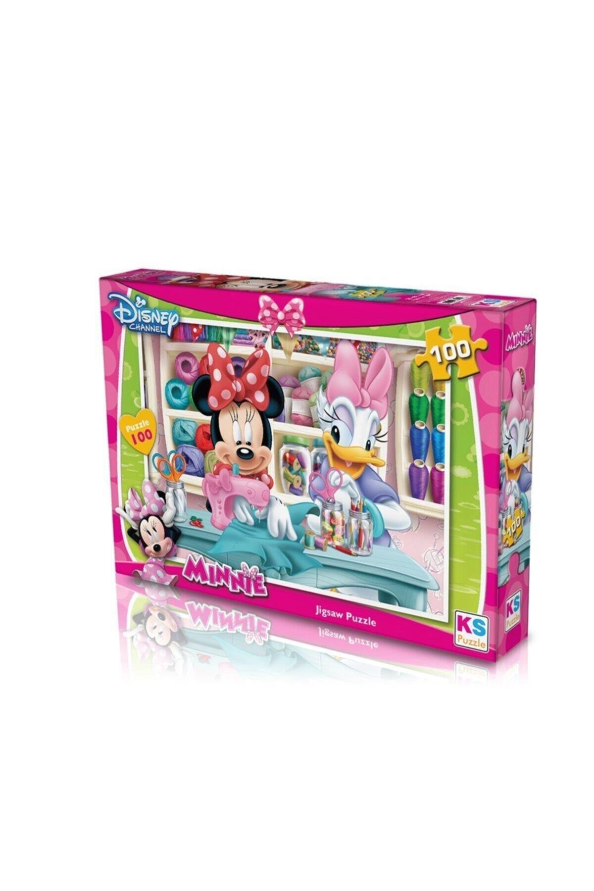 KS Games Minnie Mouse Puzzle 100 Parça Çocuk Puzzle