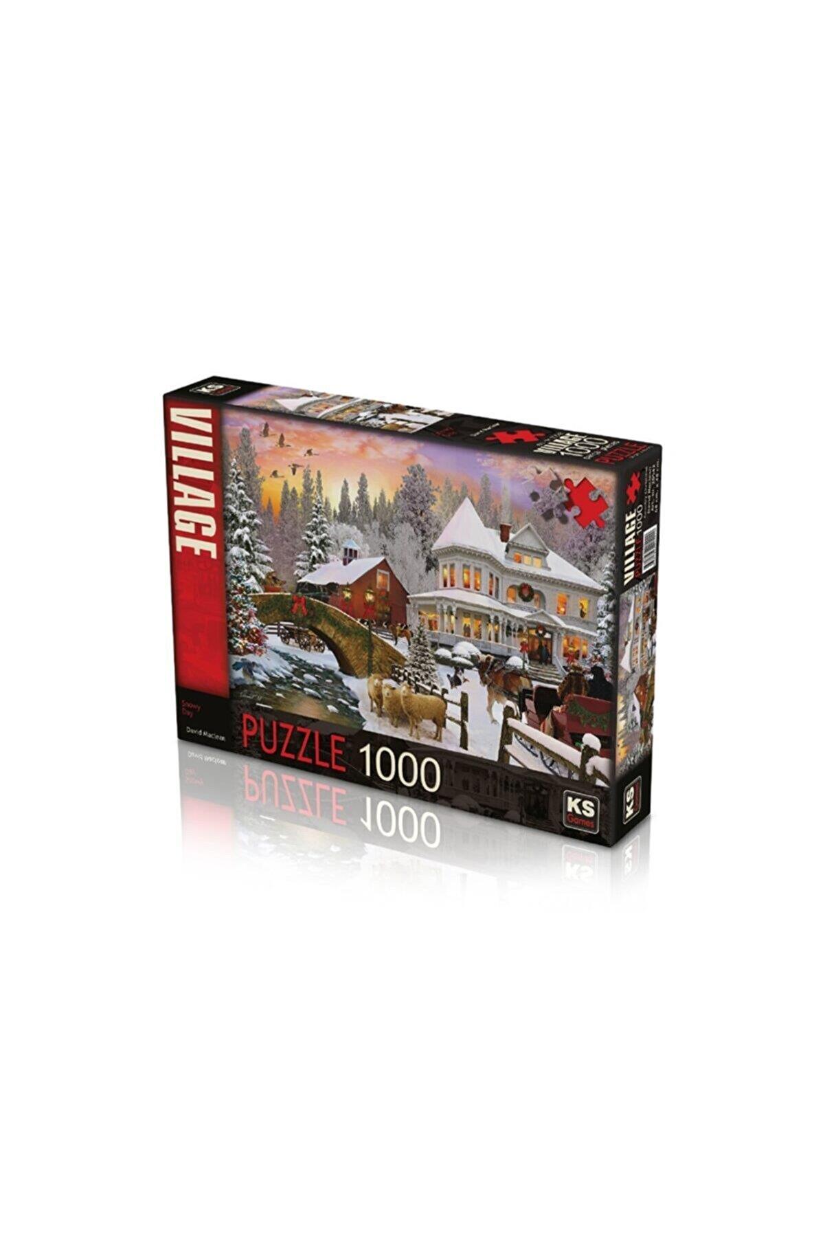 Ks Games Snowy Day 1000 Parça Puzzle