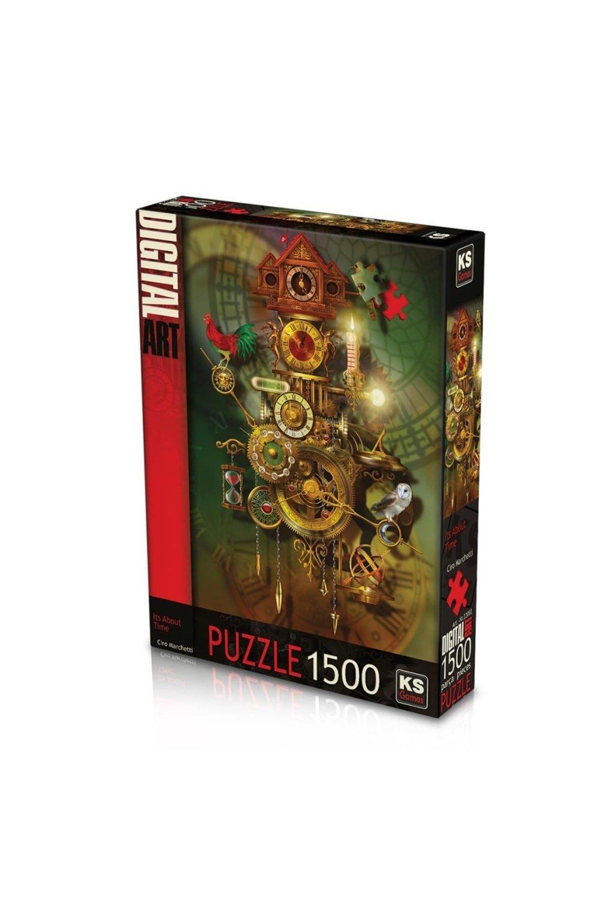 KS Games It s About Time Puzzle - Ciro Marchetti 1500 Parça Puzzle