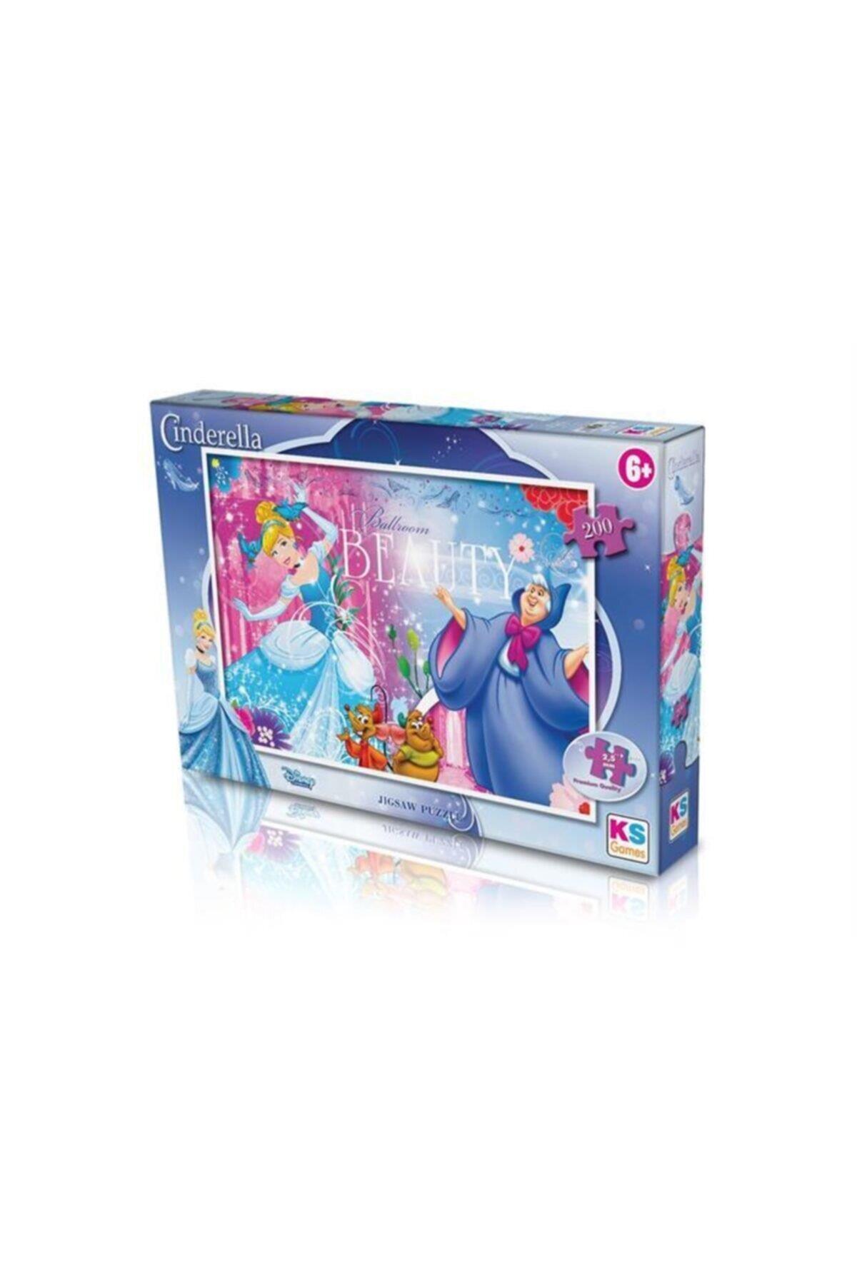 Ks Games Cinderella Puzzle 200 Parça Puzzle