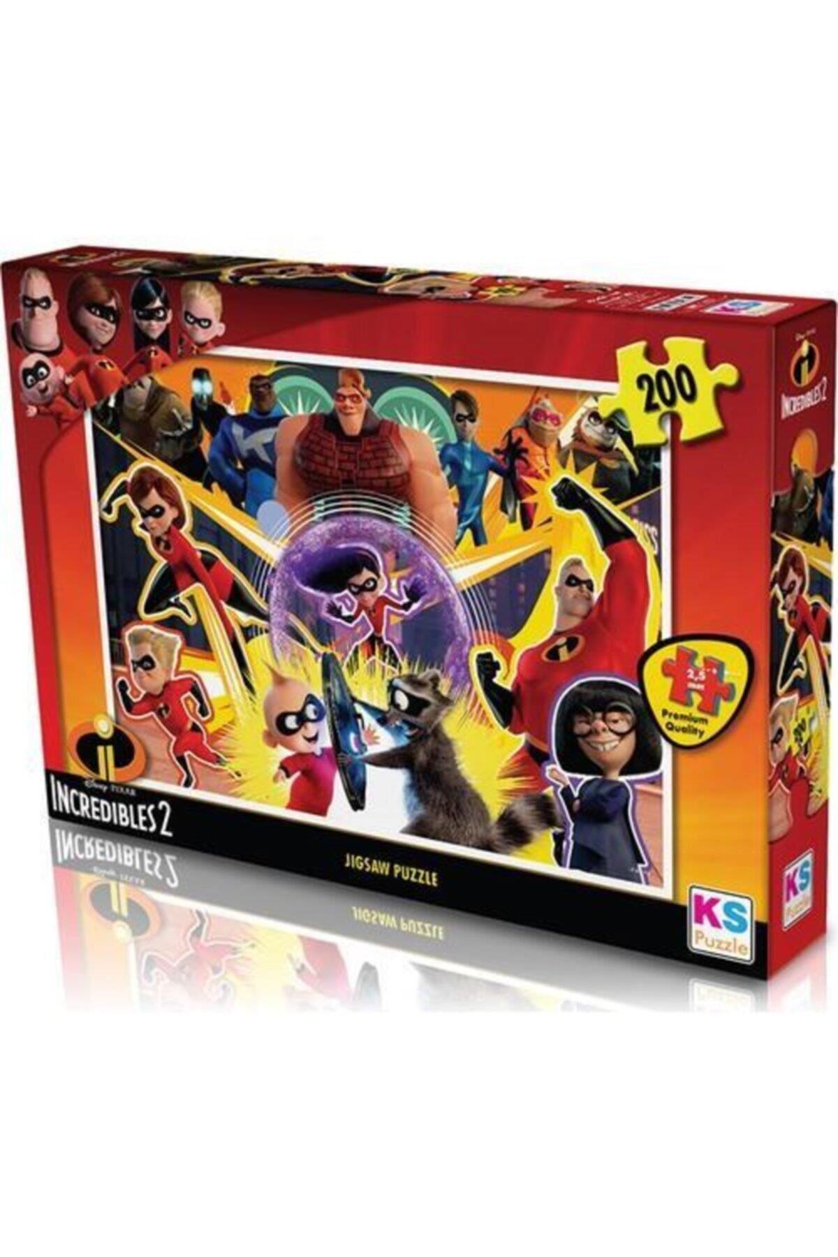 KS Games Incredibles 2 Puzzle 200 Parça