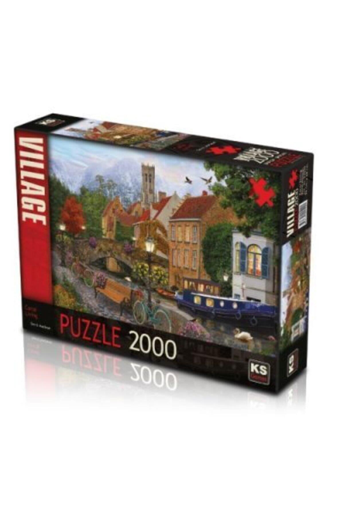 Ks Games Canal Living 2000 Parça Puzzle