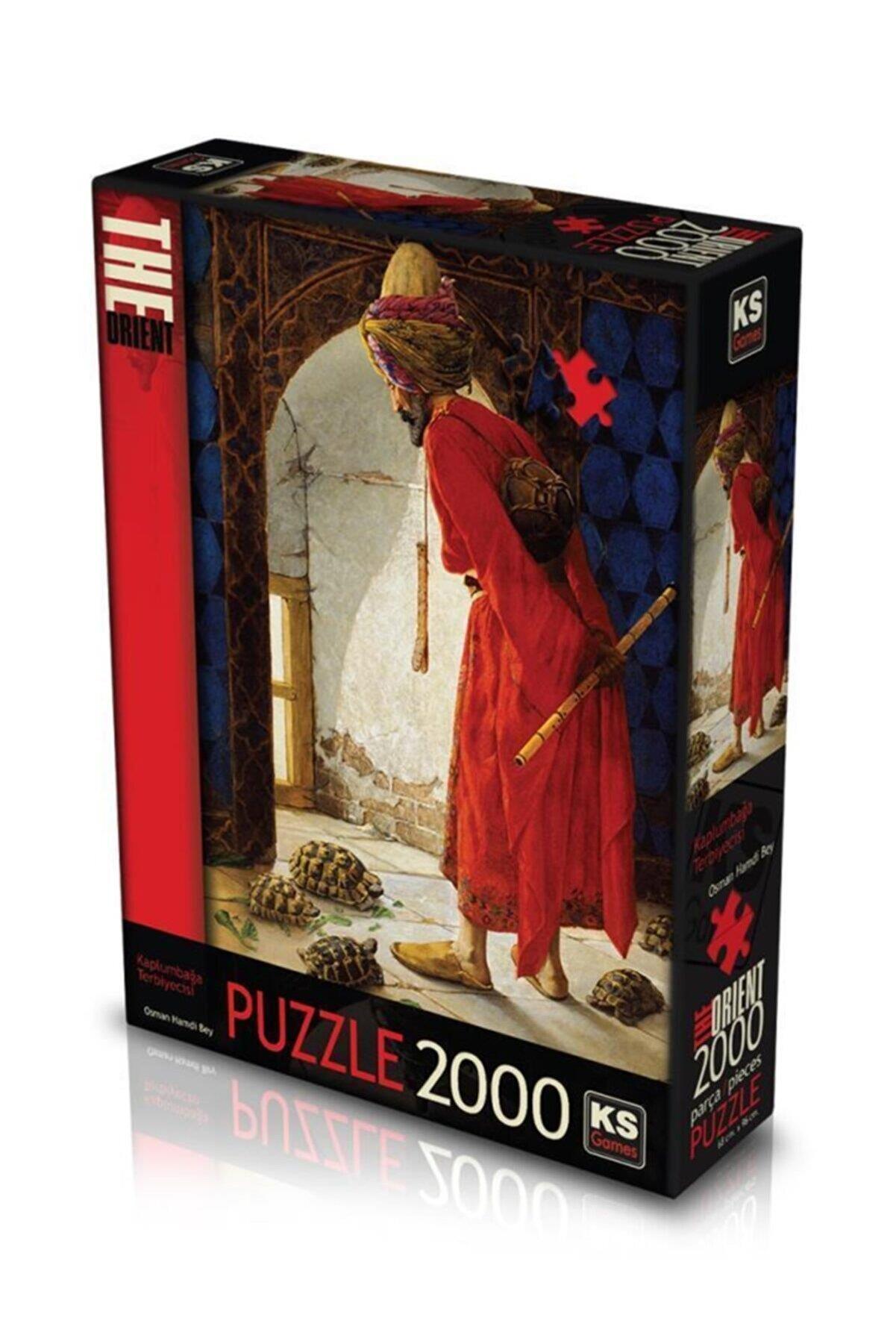 KS Games 2000 Parça Puzzle Kaplumbağa Terbiyecisi