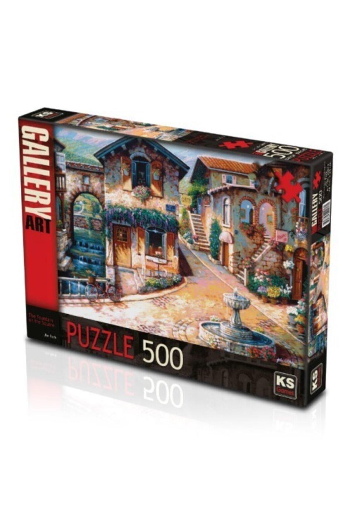 Ks Games The Fountain On The Square 500 Parça Puzzle