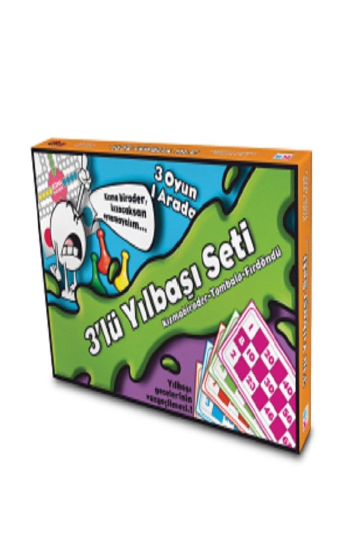 Ks Games Üçlü Yılbaşı Seti (Tombala + Kızmabirader + Fırdöndü)