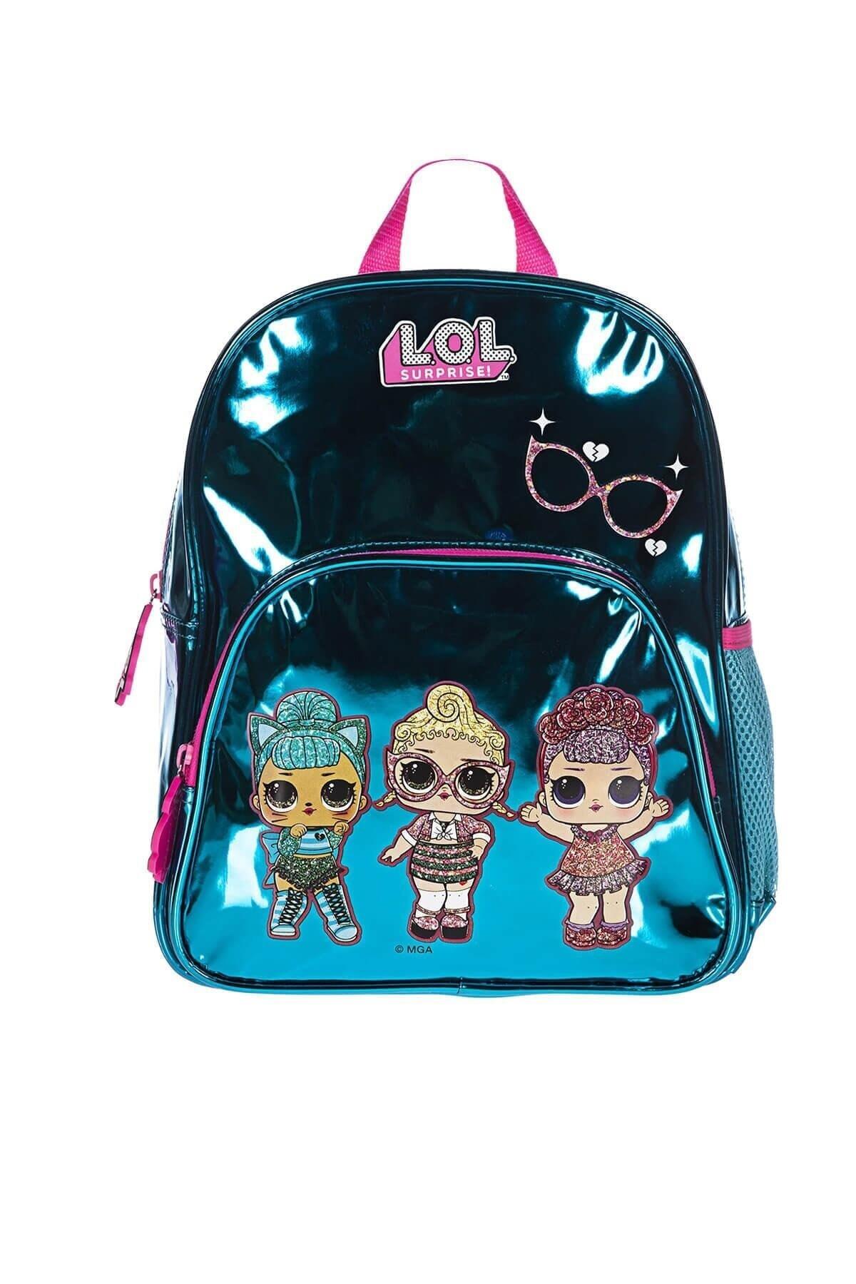 L.o.l. Fashion Anaokulu Sırt Çantası Mavi Aynalı