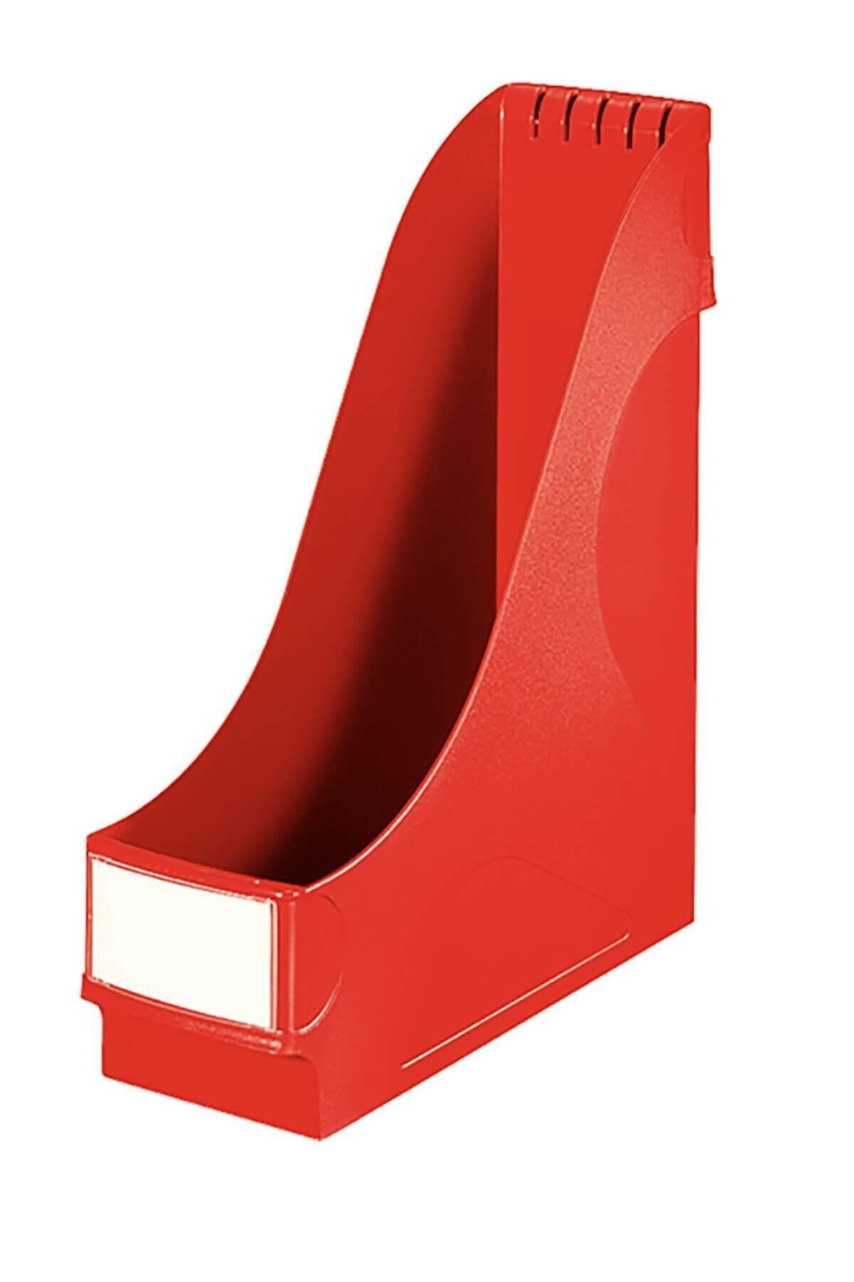 Leitz Kutu Klasör (Magazinlik) Plastik 9.8x31.8x29.1 Kırmızı 2425T