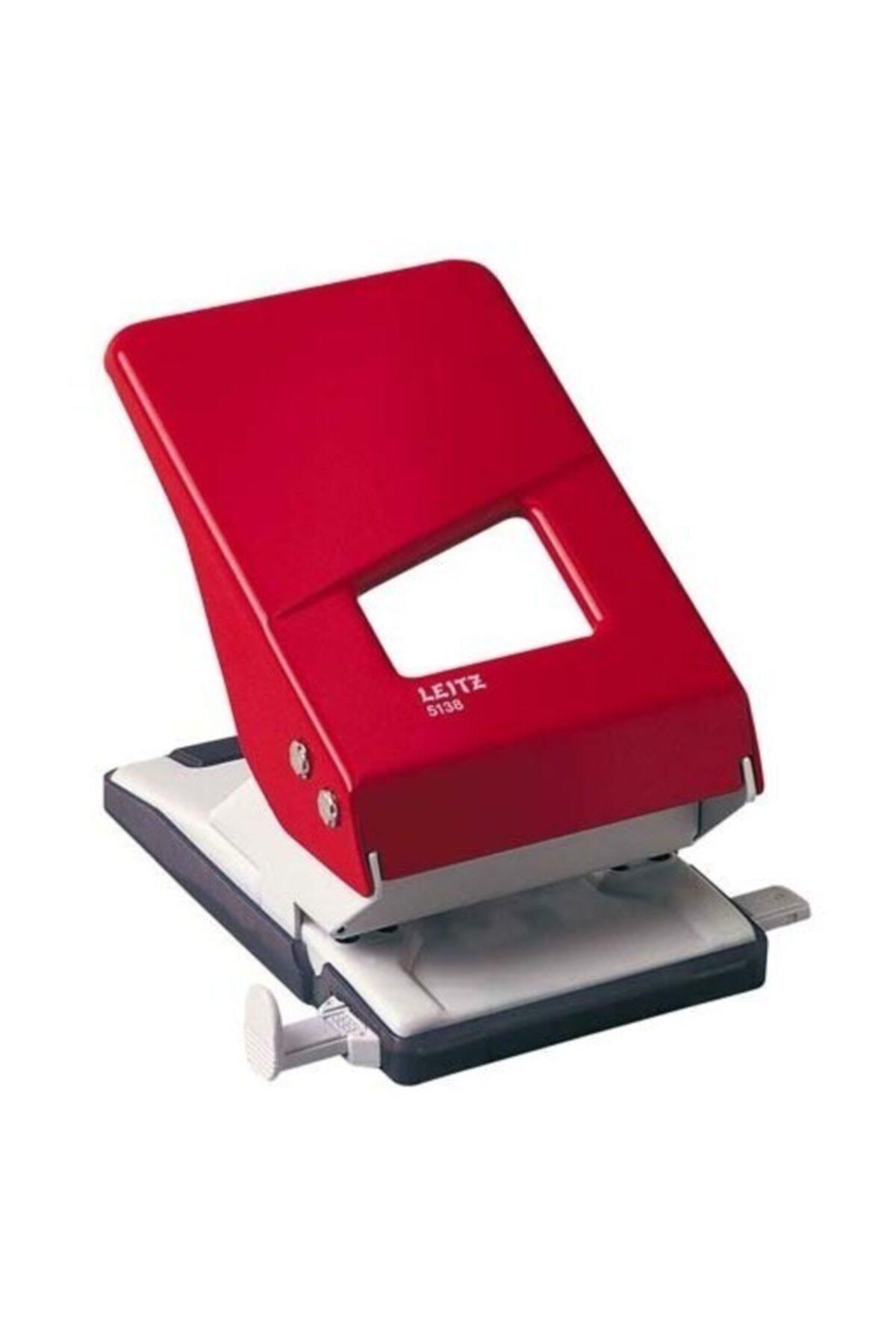 Leitz Perfaratör ( Delgeç ) Çelik 40 SY Kırmızı 5138-00-25